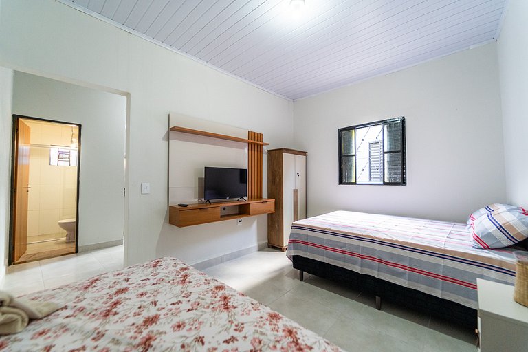 1Bedroom Kitnet, 20%off, Full Kitchen, Wi-fi 400Mbps, Jr Cat