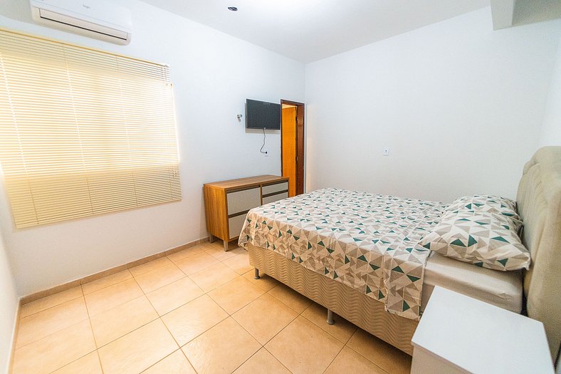 Ap 75m2, 2 Bedrooms/suite, Up to 7 Guests, WI-FI 1G, Jr Cati