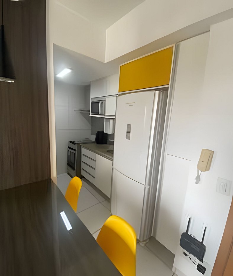 Ap c/Garagem, Elevador, Cozinha Completa, Secadora