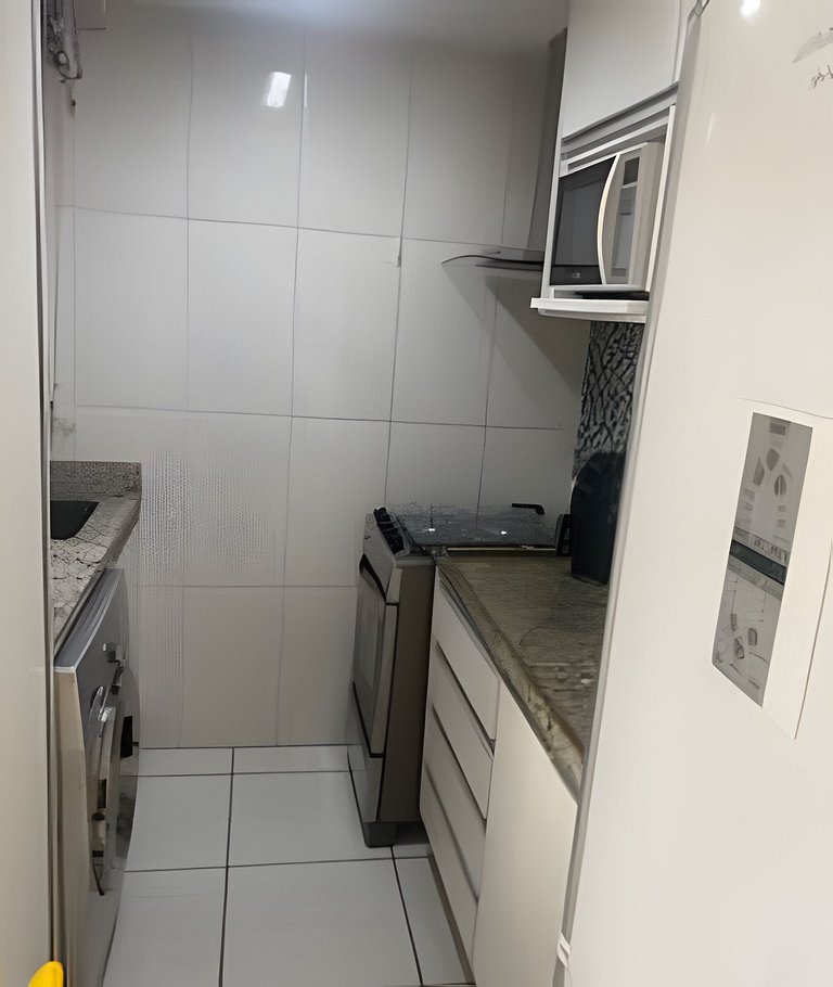 Ap c/Garagem, Elevador, Cozinha Completa, Secadora