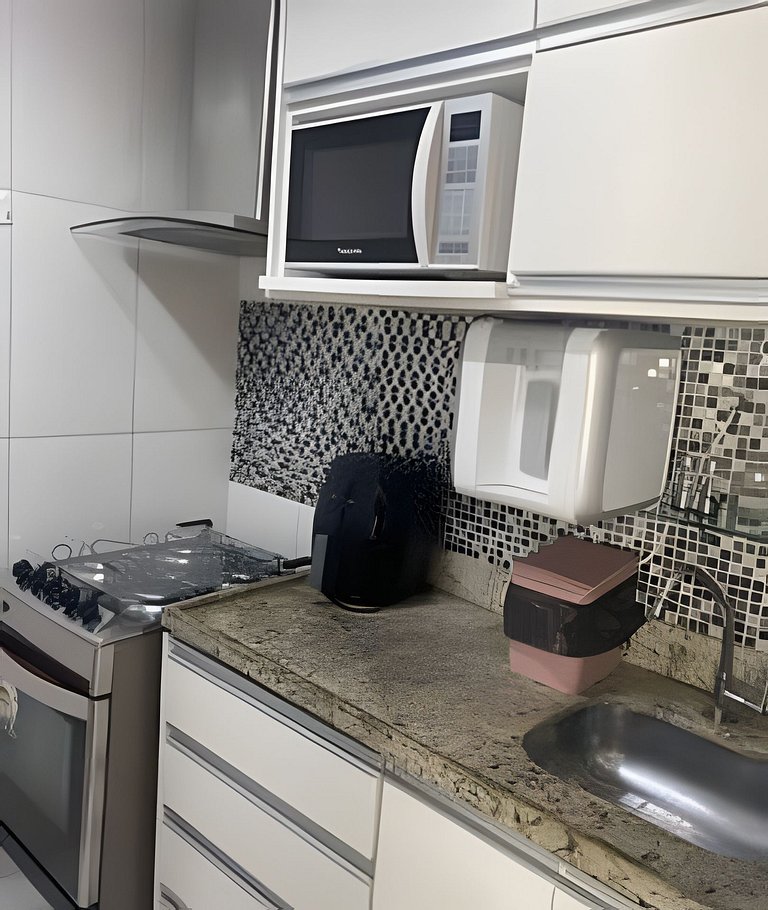 Apartment with/Garage, Elevator, Full Kitchen, Dryer