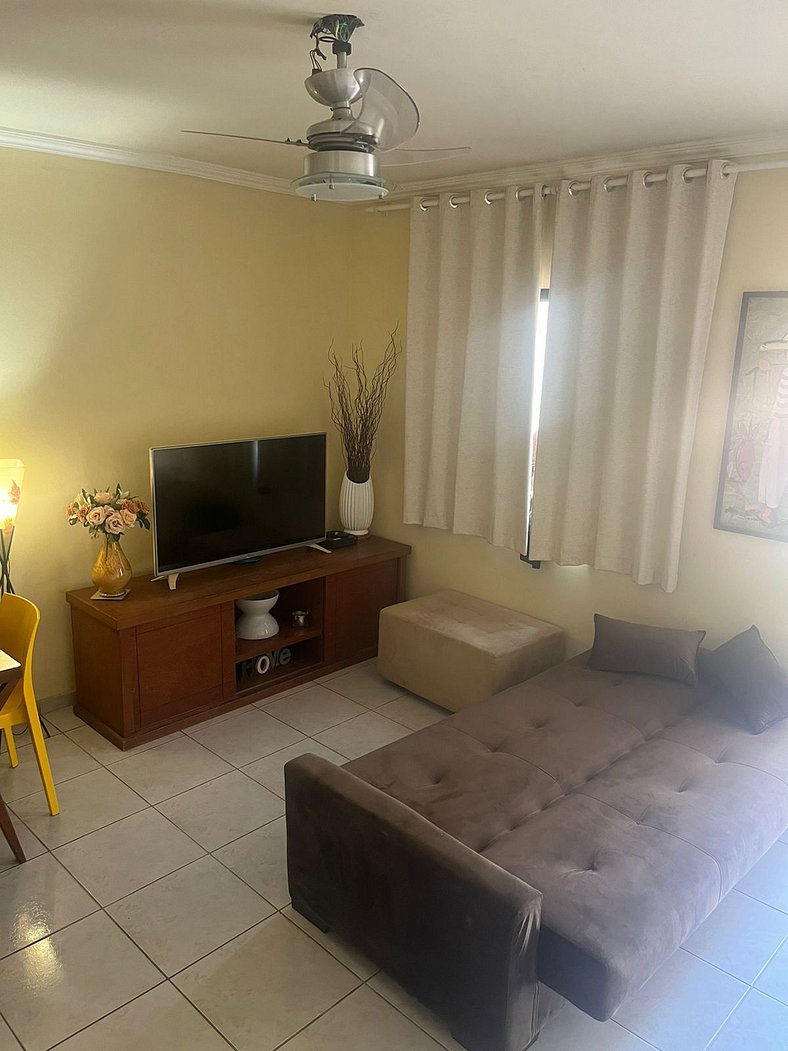 Casa, Até 7Hóspedes, 5minutos da Praia, Garagem, Wi-fi 300Mb